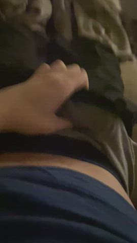 cock jerk off penis gif