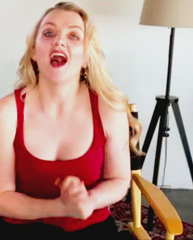boobs bouncing tits celebrity cleavage evanna lynch slow motion star tits top gif