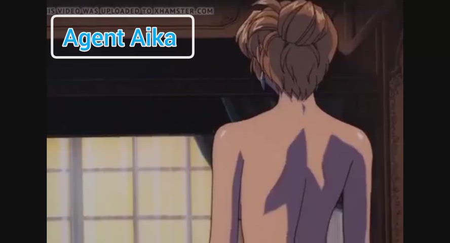 anime ass bed big tits blonde nipples seduction gif
