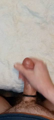 cock cock ring cum cumshot jerk off masturbating gif