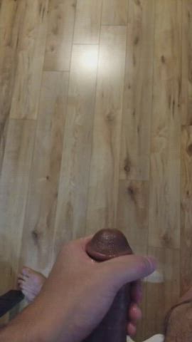 Big Dick Cumshot Male Masturbation gif