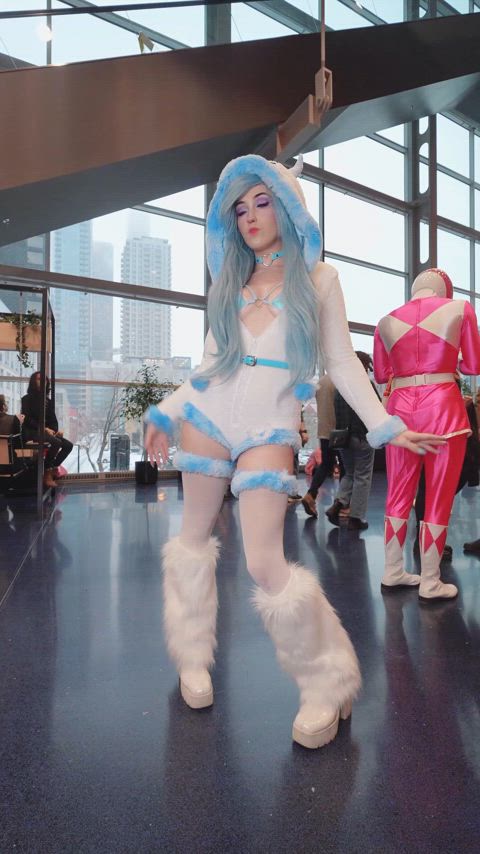 cosplay costume egirl fansly monster girl onlyfans tiktok nsfw-cosplay gif