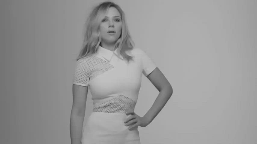 Behind The Scenes Celebrity Scarlett Johansson gif