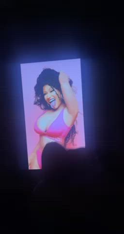 big tits nicki minaj tribute gif