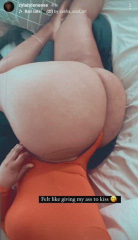 Big Ass Bodysuit Booty Softcore Thong gif
