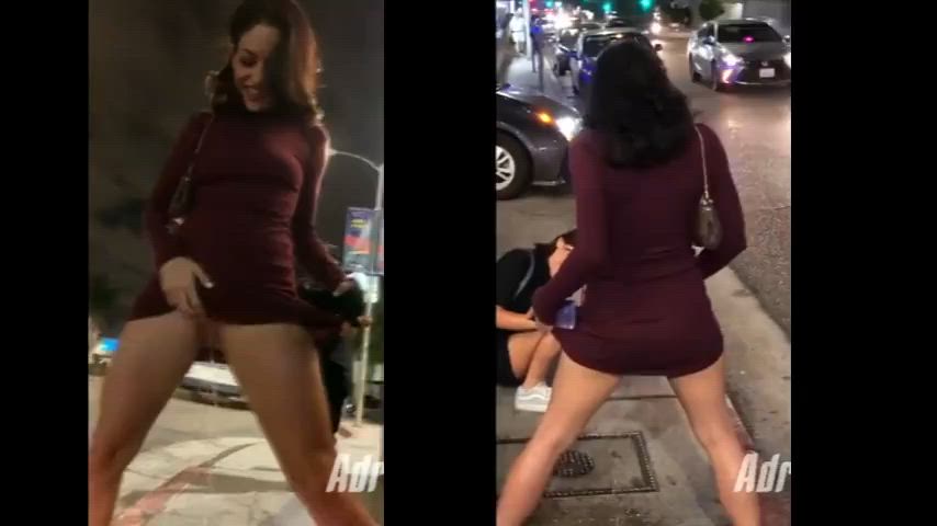 2 pornstars have a wild wet City adventure