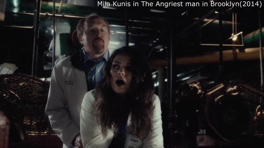 Doctor Mila Kunis is fed up with life in The Angriest man in Brooklyn (2014) 