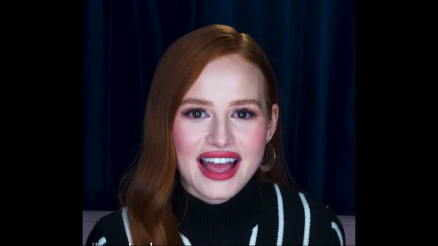 celebrity madelaine petsch redhead gif