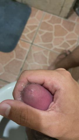 jerk off precum wet gif