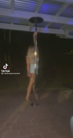 Flashing Pole Dance TikTok gif