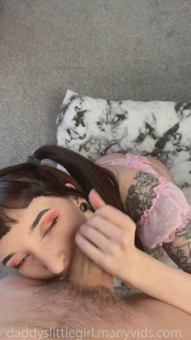 Blowjob DontSlutShame Persephone Pink gif