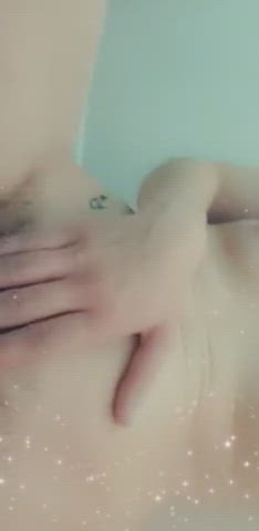 Fingering Hairy Pussy Shower Small Tits gif