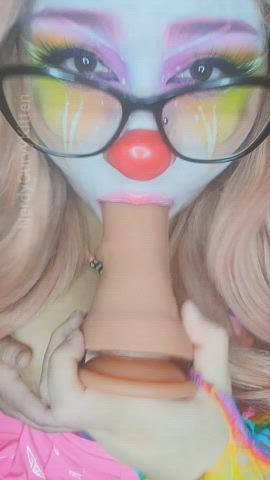 Happy little bimboclown whore 💕