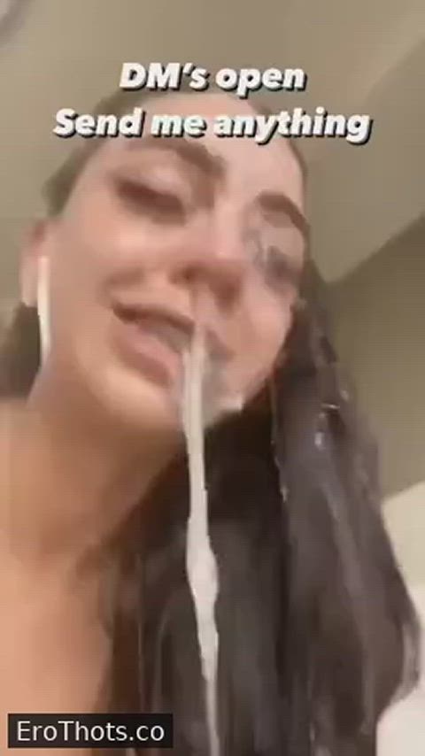 Who is this spit drooling slut?