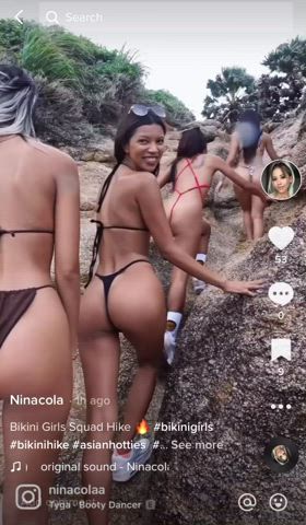 Micro Bikini Asian Girls Squad 🔥