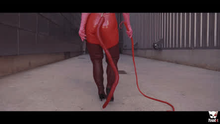 Boots Cosplay Hot Falling Devil gif