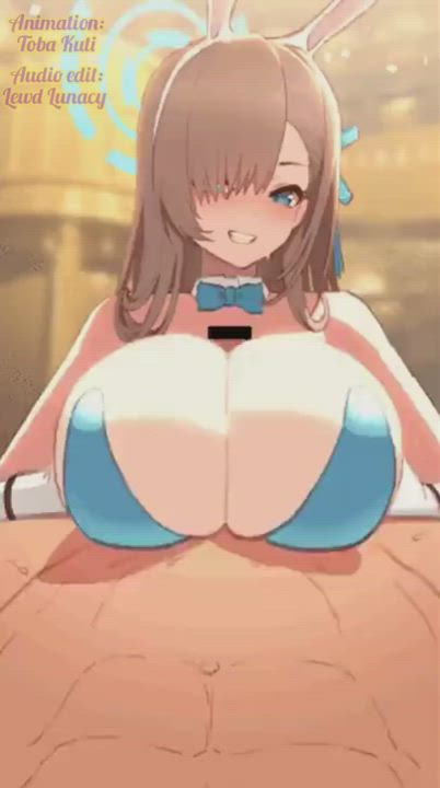 Animation Big Dick Big Tits Bunny Hentai Huge Tits Titty Fuck gif