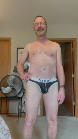 Daddy’s new jock