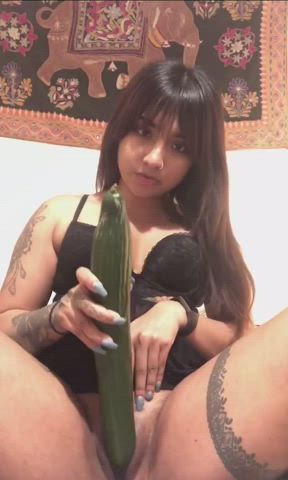 Cucumber Solo Tattoo gif