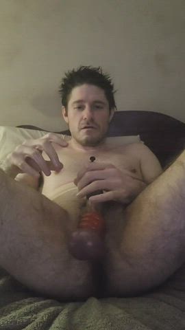 balls cock squirting gif