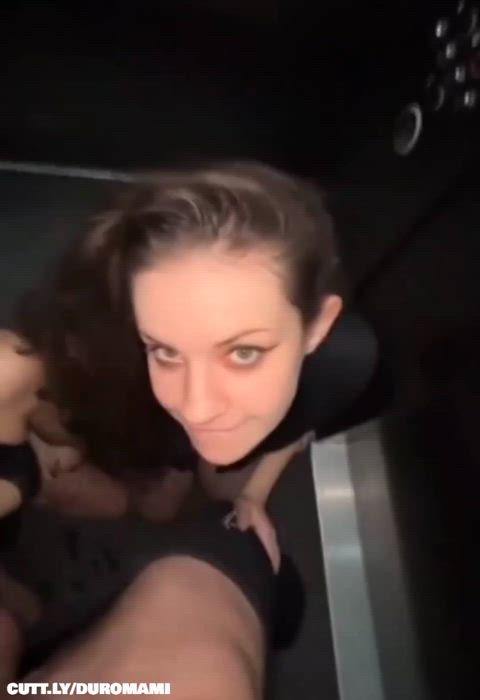 amateur big dick cum cumshot deepthroat elevator ffm standing doggy threesome facials