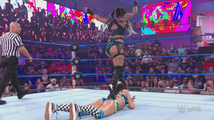 Ass Celebrity Wrestling gif