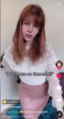 Anal Tail Plug TikTok gif