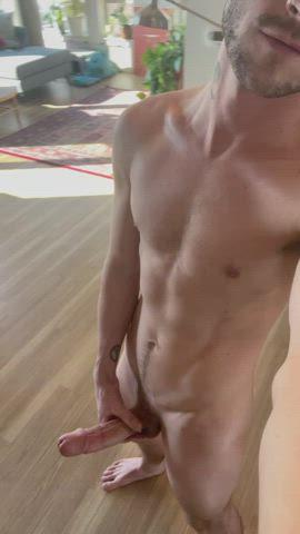 Big Dick Bouncing Cock Twink Twunk gif