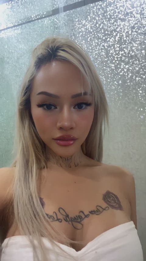 amateur asian big tits blonde boobs onlyfans tits gif