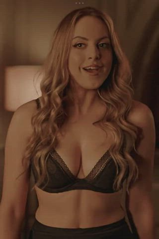 Blonde Bra Celebrity gif