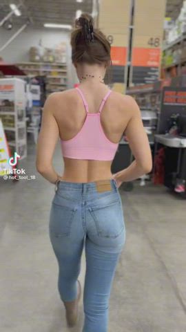 jeans tight ass tiktok gif