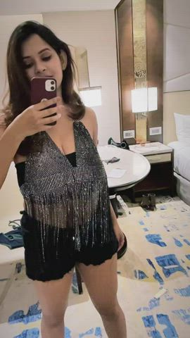 Big Tits Curvy Desi Slow Motion gif