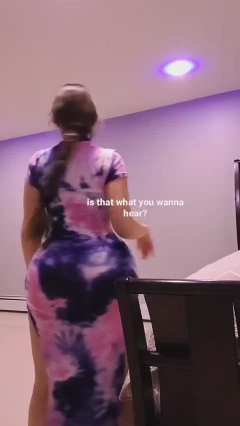 ass solo babe booty thick twerking ass clapping gif