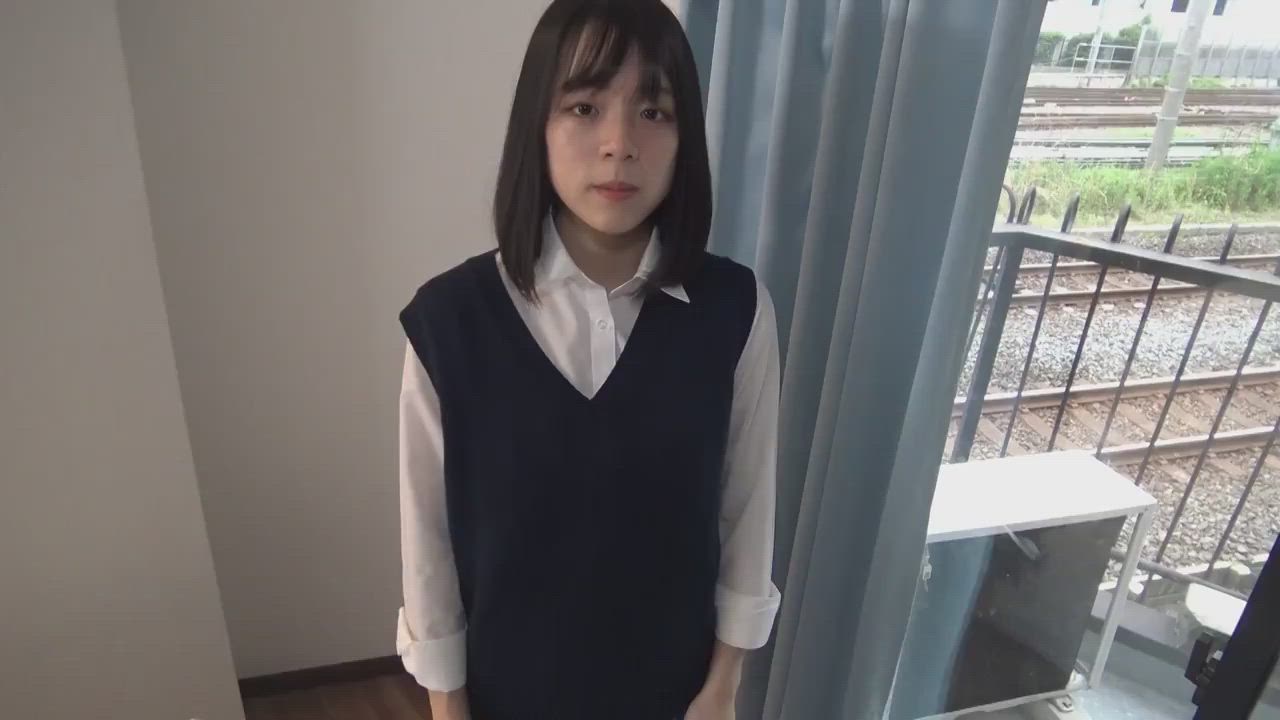 Amateur Asian Cute JAV Schoolgirl gif