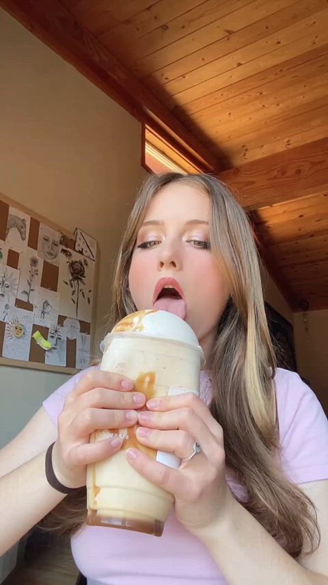 lick licking tiktok gif