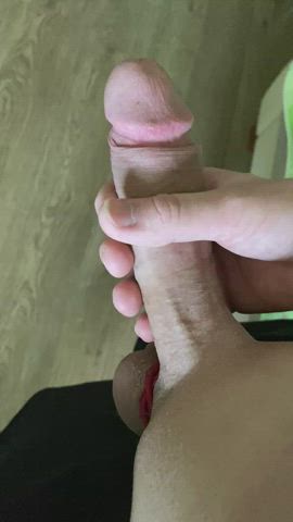 BDSM Balls Jerk Off Male Masturbation Solo gif