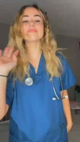 doctor nurse strip gif