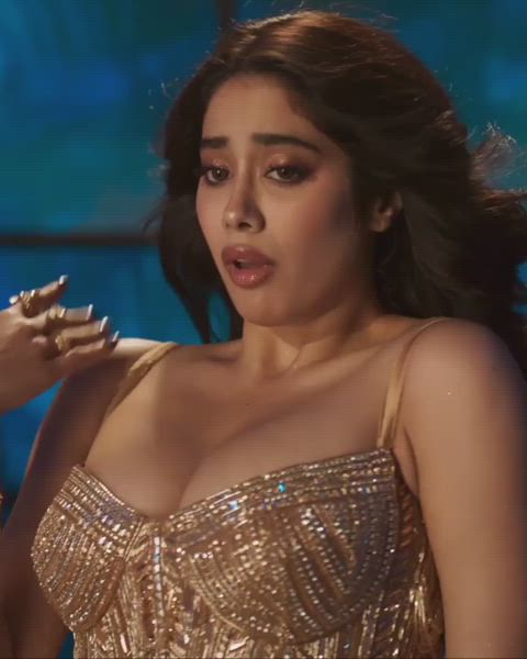 My wife [Janhvi Kapoor] trying to seduce people in the party, as she hasn't been