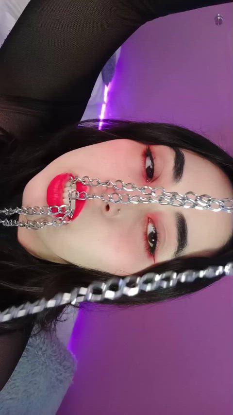 ahegao camgirl cute facial petite sex sexy gif