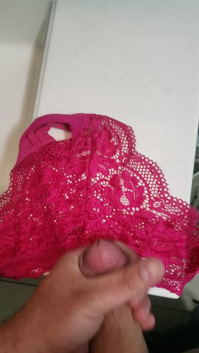 Cum Cumshot Panties Sissy gif