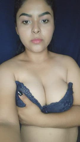 big tits cute latina gif
