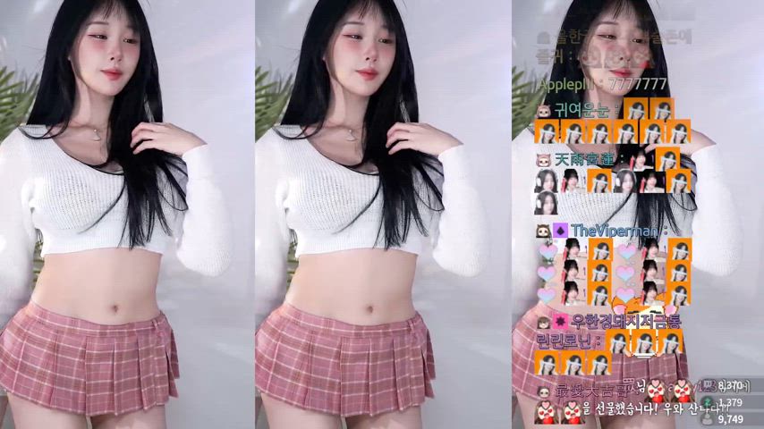 asian big tits dancing korean gif