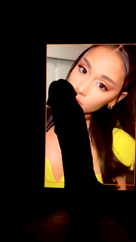 Ariana Grande cum tribute