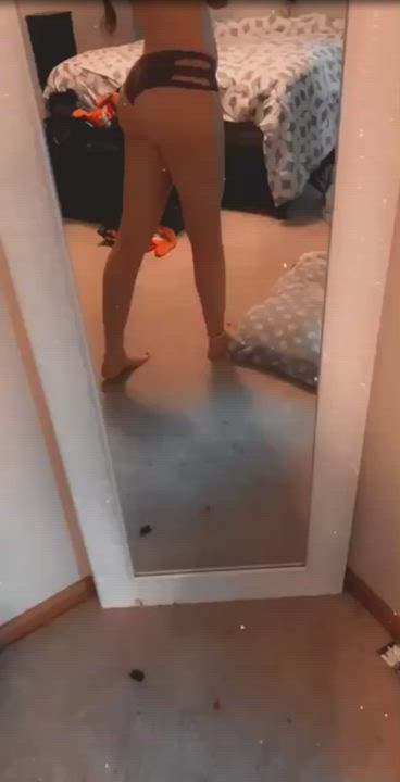 Ass Girlfriend Underwear gif