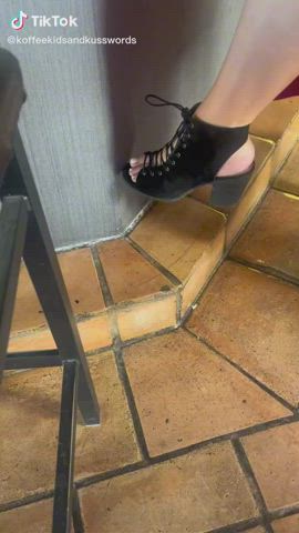 amateur bachelor party feet high heels homemade legs tiktok toes wife gif