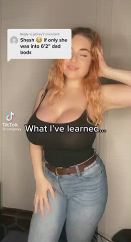 ass big tits see through clothing tiktok tits white girl r/tiktits gif