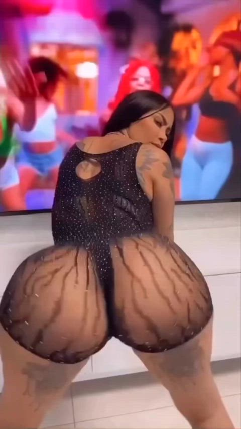 latina nightclub twerking gif