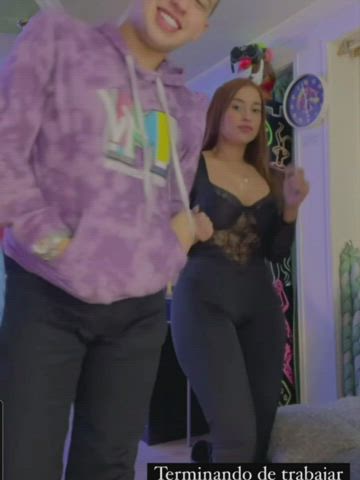 Big Ass Colombian Latina gif