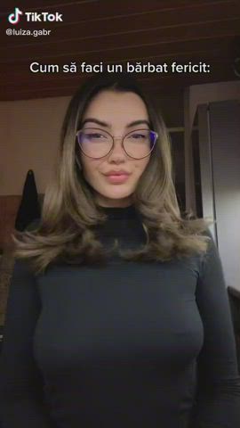 Glasses Handjob Pokies See Through Clothing TikTok gif