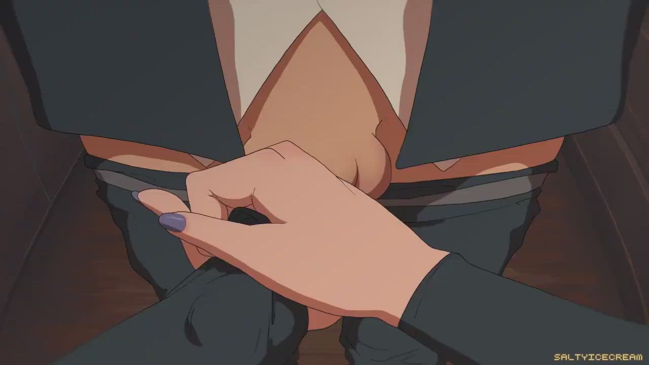 Animation Handjob Teacher gif